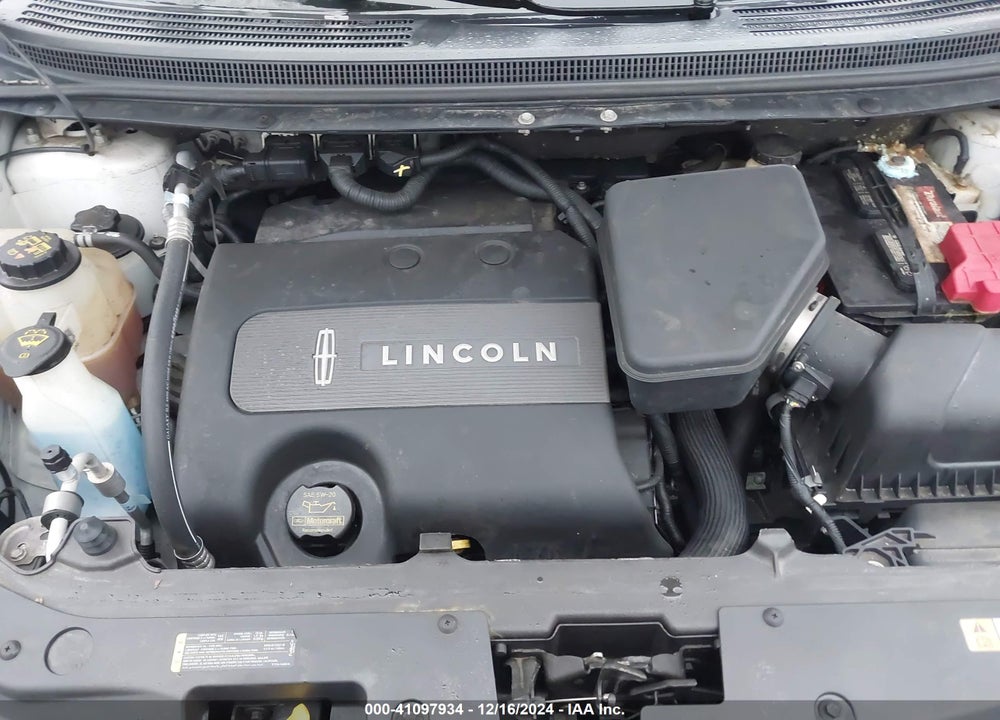 2013 LINCOLN MKX VIN: 2LMDJ6JK2DBL41485