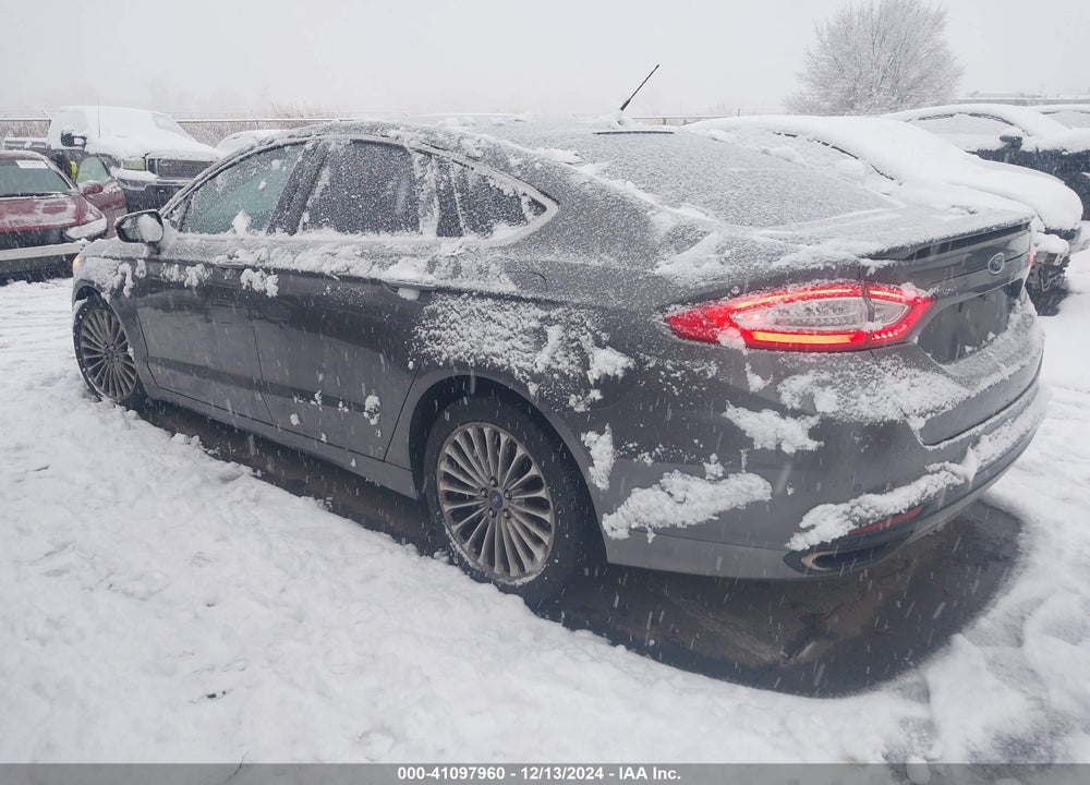 2013 FORD FUSION VIN: 3FA6P0K9XDR216886