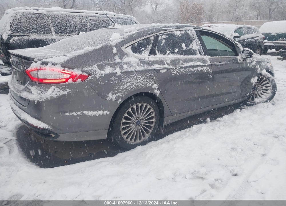 2013 FORD FUSION VIN: 3FA6P0K9XDR216886