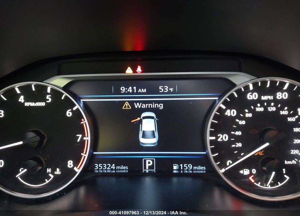 2024 NISSAN ALTIMA SV FWD VIN: 1N4BL4DV1RN326165