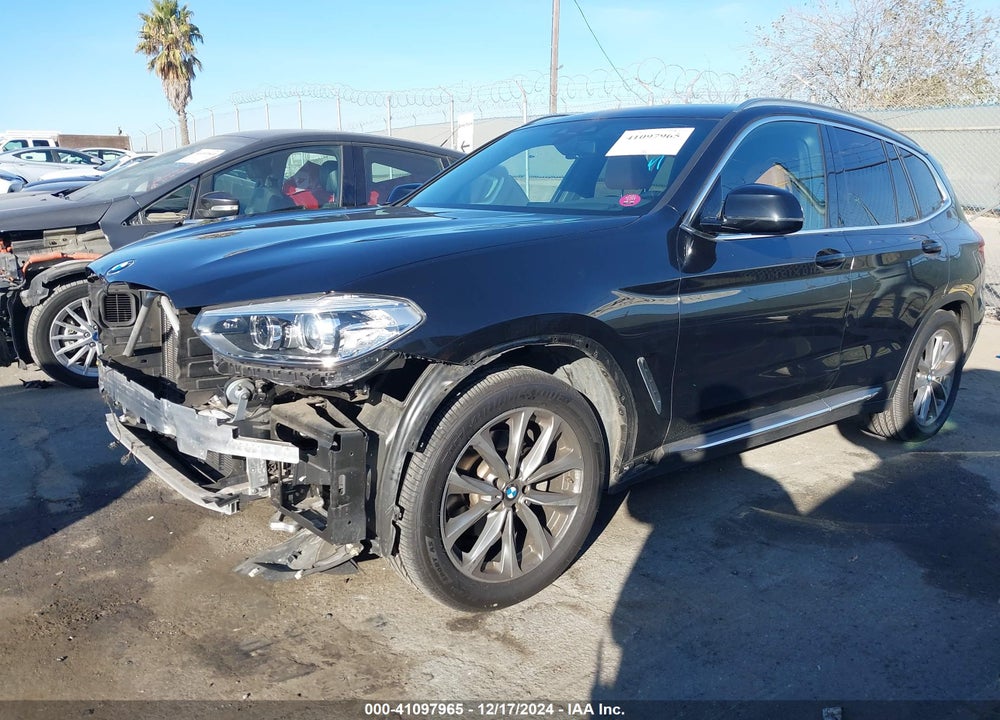 2019 BMW X3 SDRIVE30I VIN: 5UXTR7C5XKLR50255