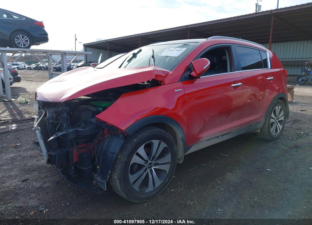 2012 KIA SPORTAGE EX VIN: KNDPCCA25C7227008