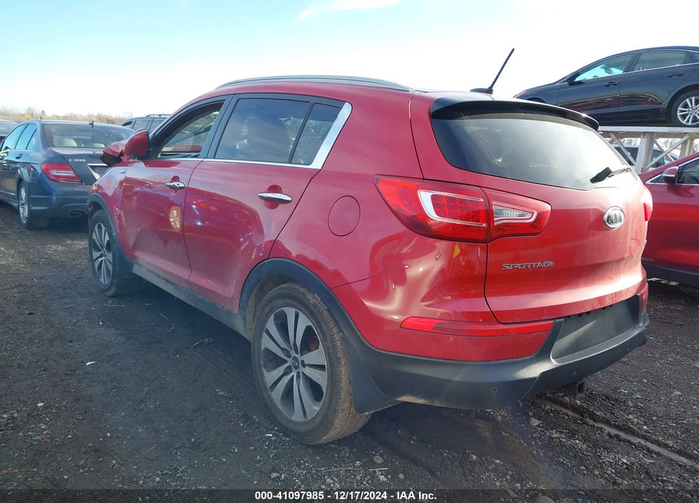 2012 KIA SPORTAGE EX VIN: KNDPCCA25C7227008
