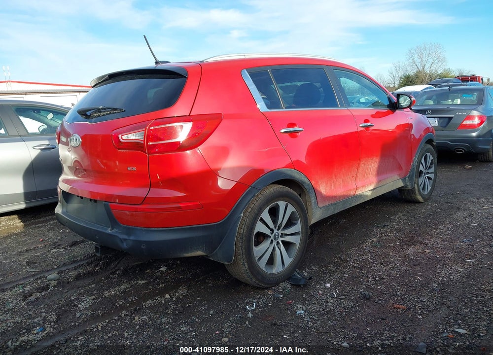 2012 KIA SPORTAGE EX VIN: KNDPCCA25C7227008