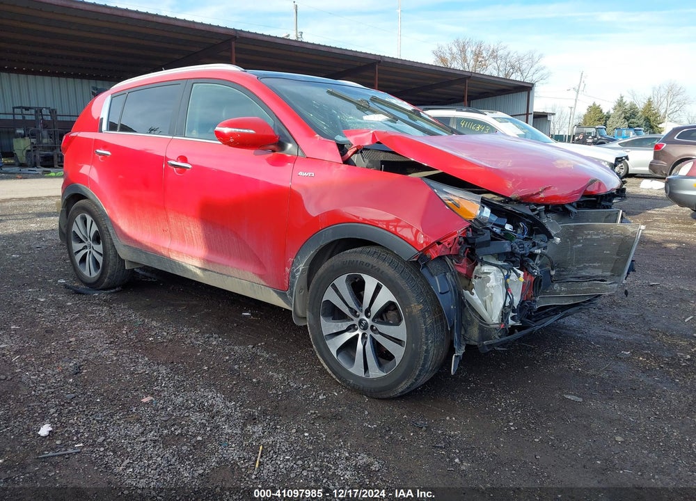 2012 KIA SPORTAGE EX VIN: KNDPCCA25C7227008