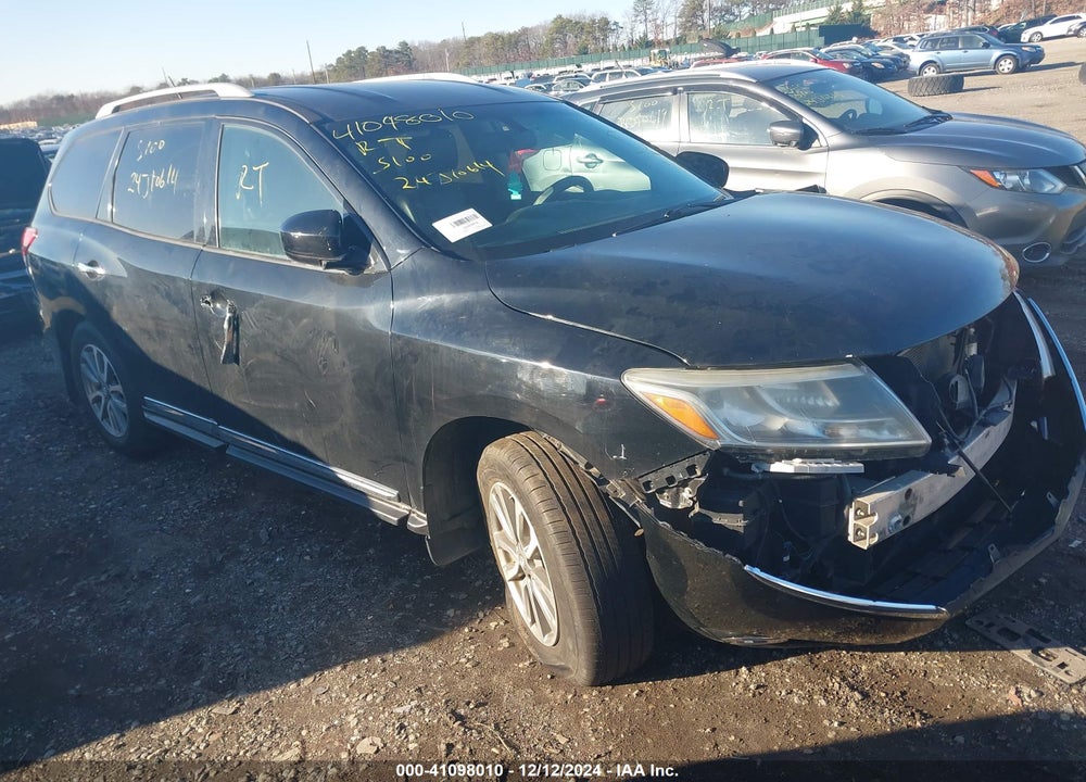 2013 NISSAN PATHFINDER SL VIN: 5N1AR2MM6DC620788