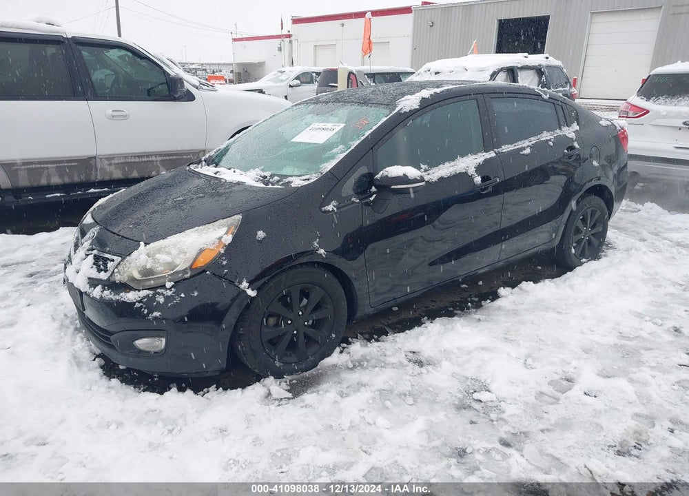2013 KIA RIO EX VIN: KNADN4A31D6132235
