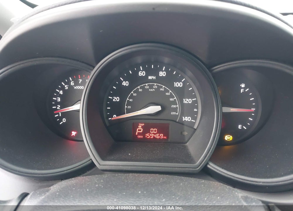 2013 KIA RIO EX VIN: KNADN4A31D6132235