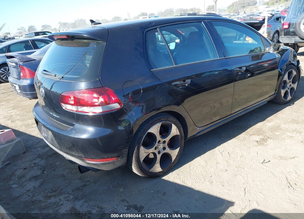 2010 VOLKSWAGEN GTI 4-DOOR VIN: WVWHD7AJ5AW240375