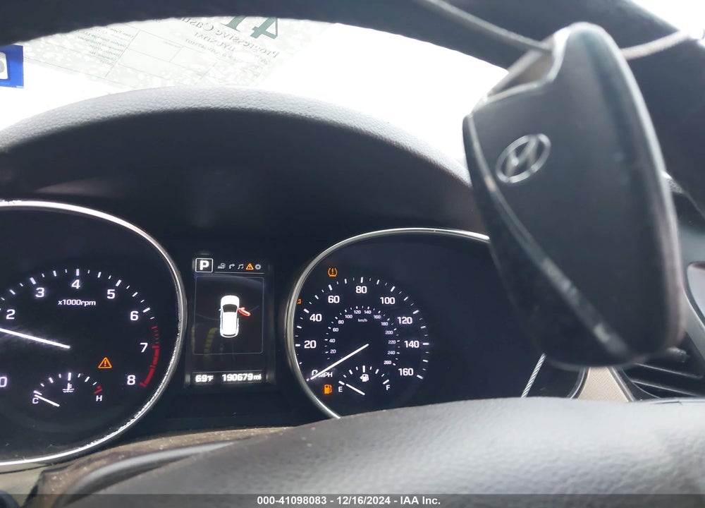 2017 HYUNDAI SANTA FE SPORT 2.0T ULTIMATE VIN: 5XYZW4LA3HG473107