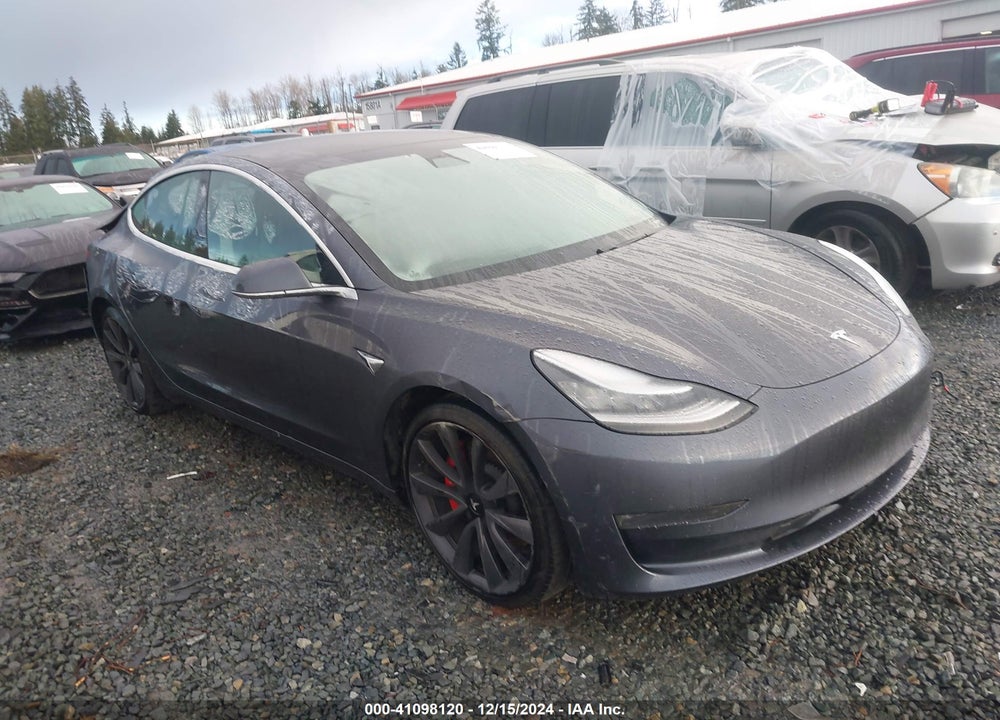 2020 TESLA MODEL 3 PERFORMANCE DUAL MOTOR ALL-WHEEL DRIVE VIN: 5YJ3E1EC8LF623718
