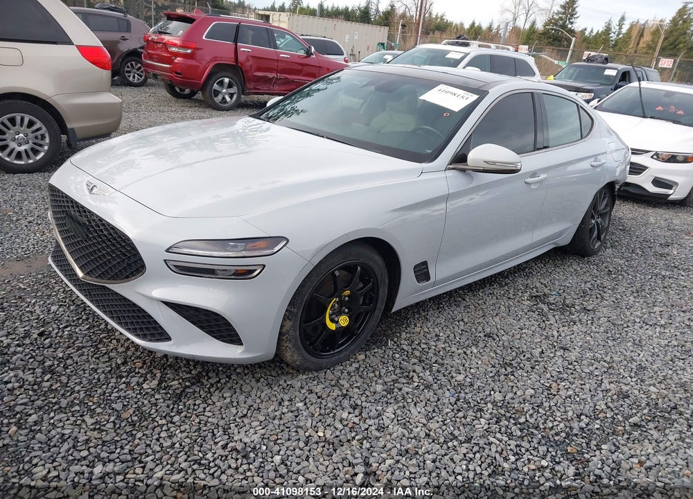 2022 GENESIS G70 3.3T AWD VIN: KMTG54TE0NU092744
