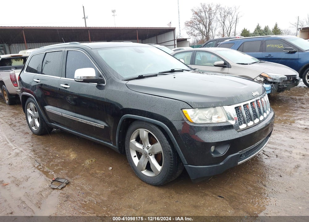 2012 JEEP GRAND CHEROKEE OVERLAND VIN: 1C4RJFCG4CC262283