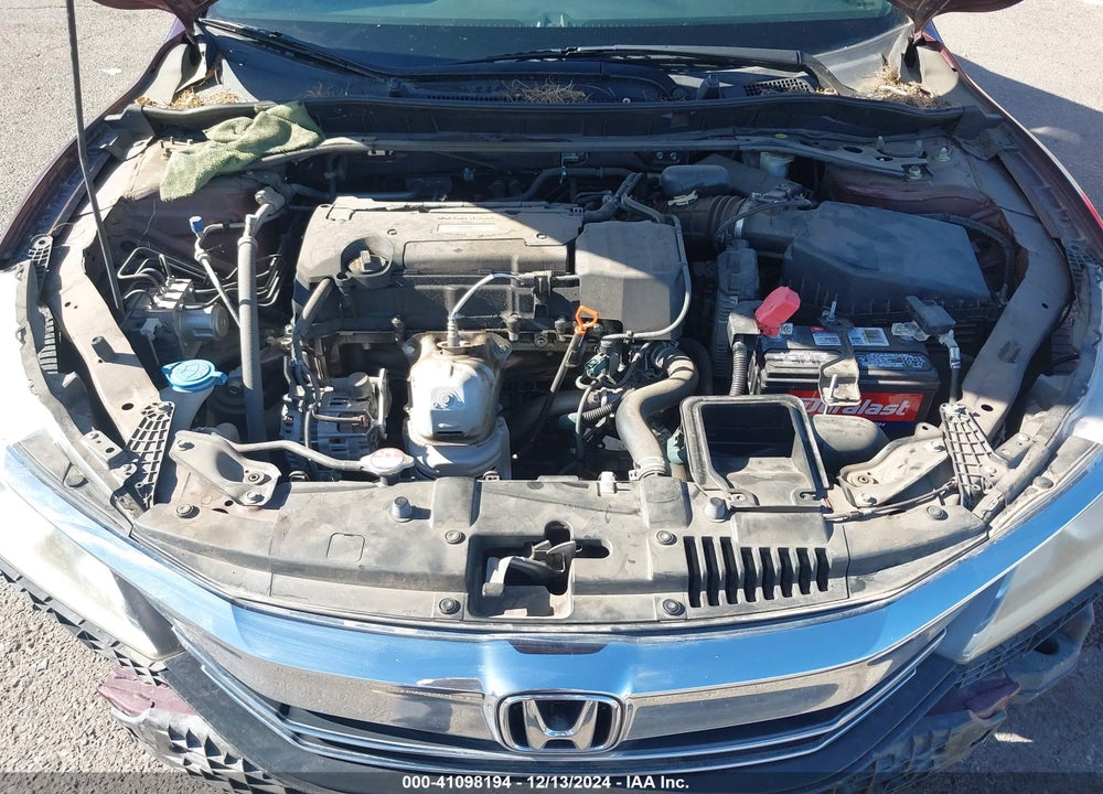 2016 HONDA ACCORD VIN: 1HGCR2F57GA204110
