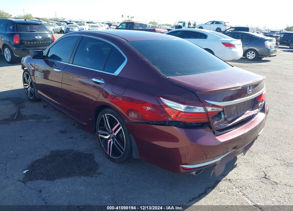 2016 HONDA ACCORD VIN: 1HGCR2F57GA204110