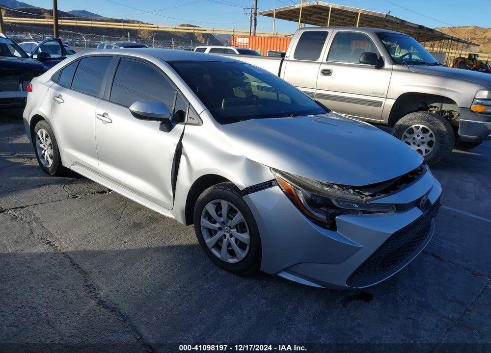 2020 TOYOTA COROLLA LE VIN: JTDEPRAE9LJ033092