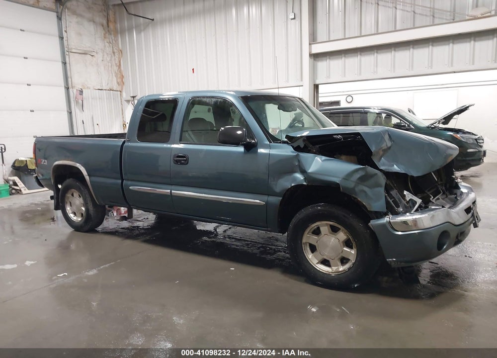 2006 GMC SIERRA 1500 SLT VIN: 1GTEK19B86Z162294