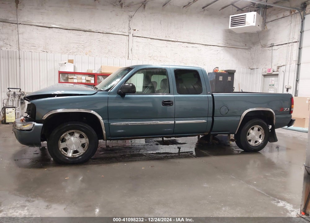 2006 GMC SIERRA 1500 SLT VIN: 1GTEK19B86Z162294