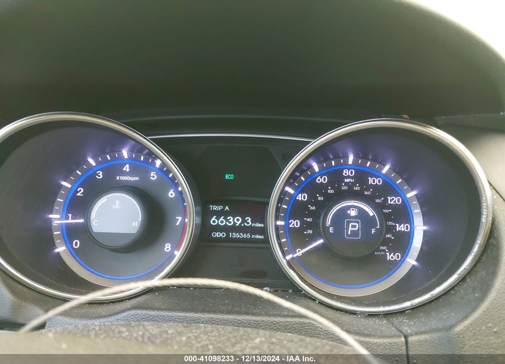 2012 HYUNDAI SONATA GLS VIN: 5NPEB4AC2CH454211