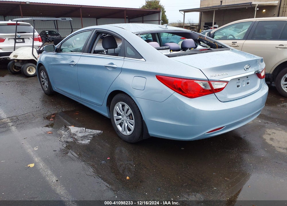 2012 HYUNDAI SONATA GLS VIN: 5NPEB4AC2CH454211