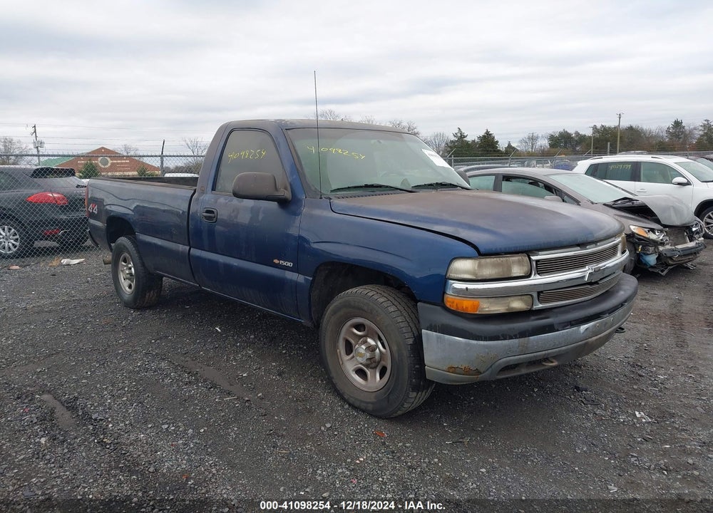 2001 CHEVROLET SILVERADO 1500 VIN: 1GCEK14V11E189984