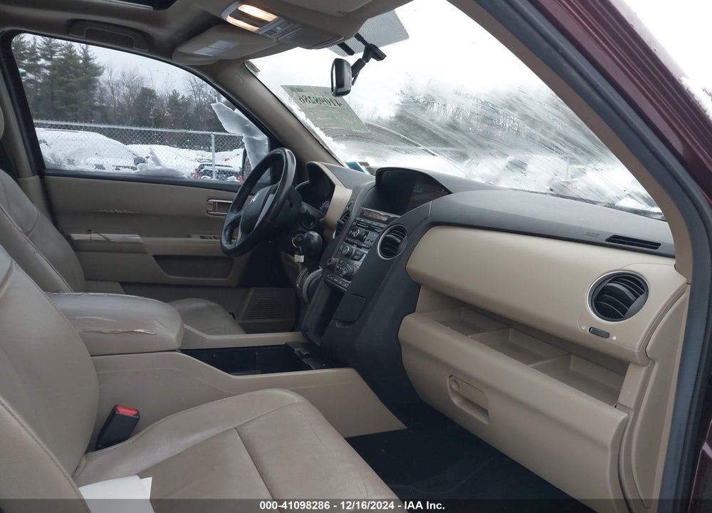 2013 HONDA PILOT EX-L VIN: 5FNYF3H55DB005365