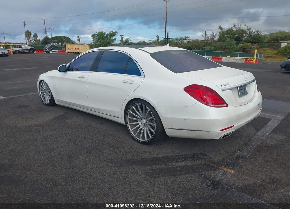2014 MERCEDES-BENZ S 550 VIN: WDDUG8CB8EA053951