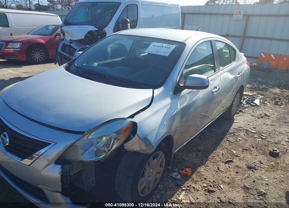 2013 NISSAN VERSA 1.6 SV VIN: 3N1CN7APXDL878551