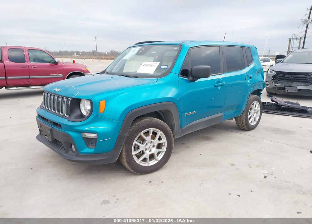 2022 JEEP RENEGADE LATITUDE 4X4 VIN: ZACNJDB1XNPN47551