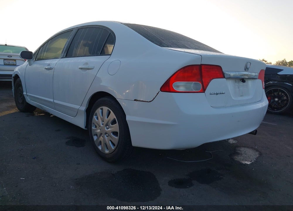 2011 HONDA CIVIC LX VIN: 2HGFA1F56BH527427