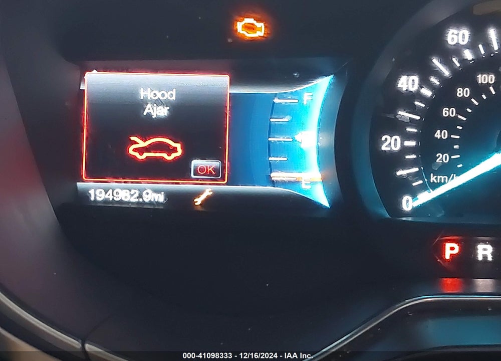 2016 FORD FUSION SE VIN: 3FA6P0H97GR307707