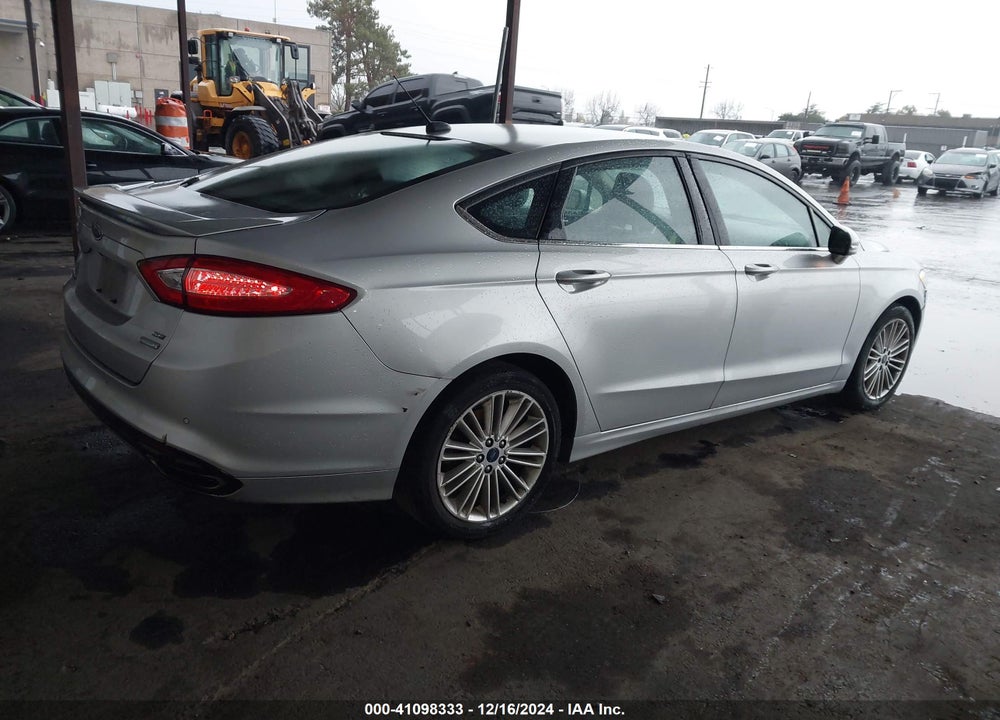 2016 FORD FUSION SE VIN: 3FA6P0H97GR307707