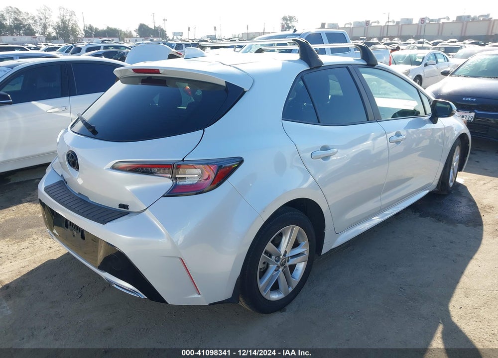 2021 TOYOTA COROLLA SE VIN: JTND4MBE4M3135388