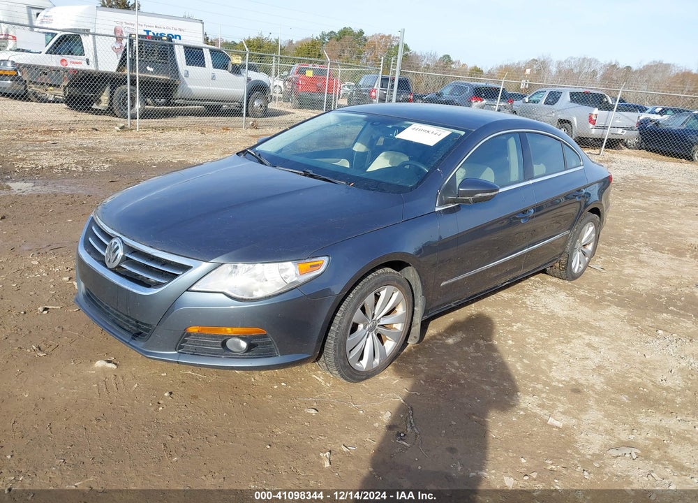2010 VOLKSWAGEN CC SPORT VIN: WVWMN7AN8AE547415
