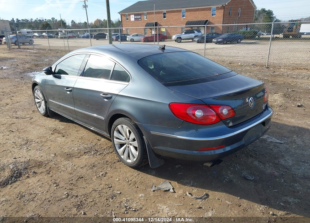 2010 VOLKSWAGEN CC SPORT VIN: WVWMN7AN8AE547415