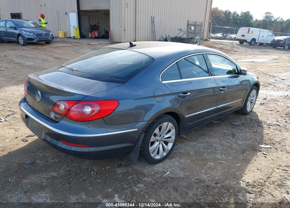 2010 VOLKSWAGEN CC SPORT VIN: WVWMN7AN8AE547415