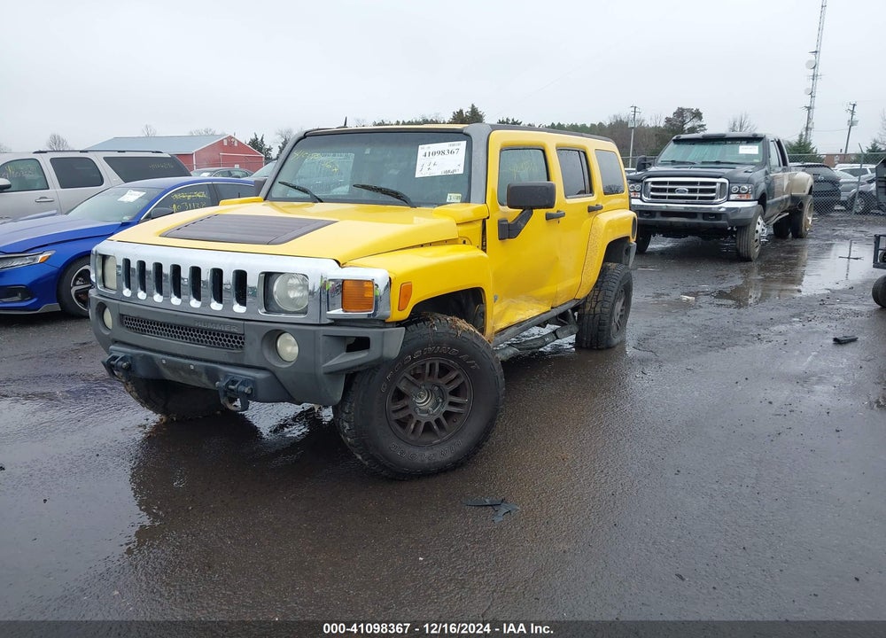 2007 HUMMER H3 SUV VIN: 5GTDN13E478195718