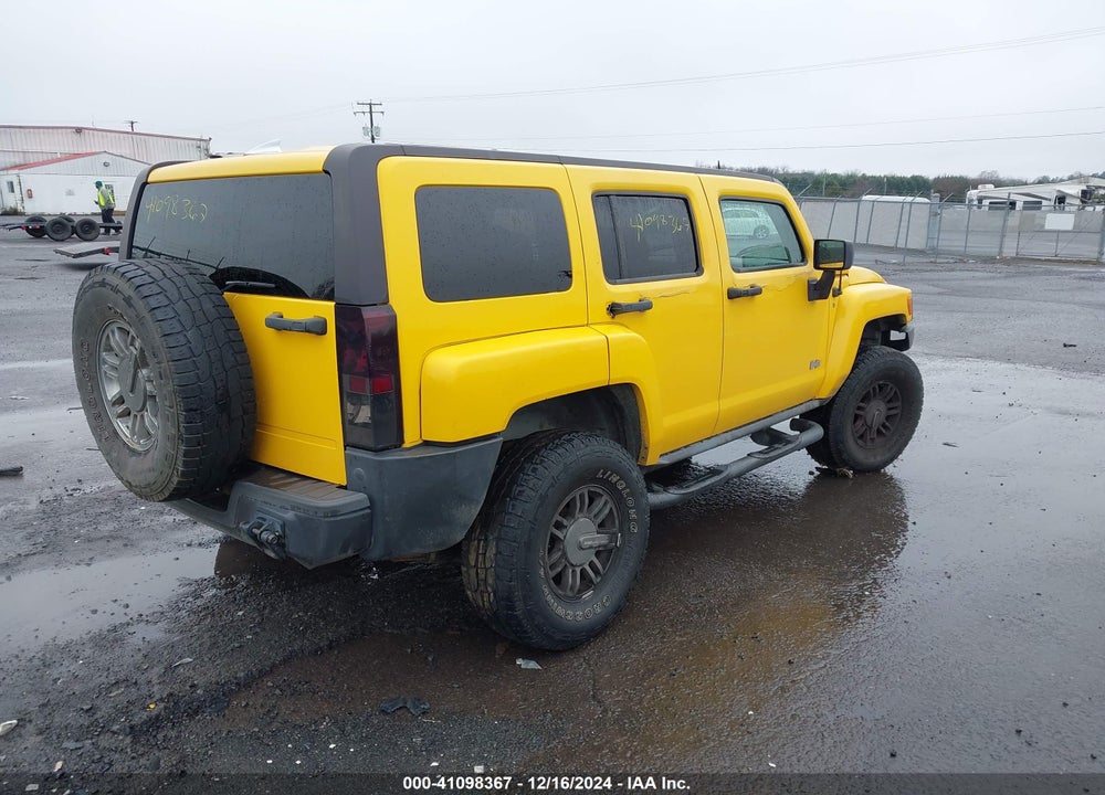 2007 HUMMER H3 SUV VIN: 5GTDN13E478195718