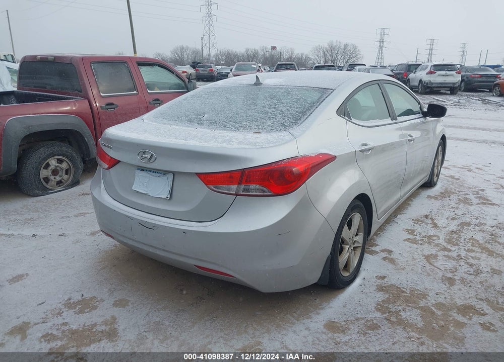 2011 HYUNDAI ELANTRA GLS (ULSAN PLANT) VIN: KMHDH4AE7BU140176