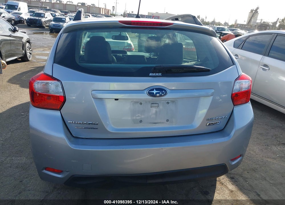 2014 SUBARU IMPREZA 2.0I SPORT LIMITED VIN: JF1GPAR61EH279190