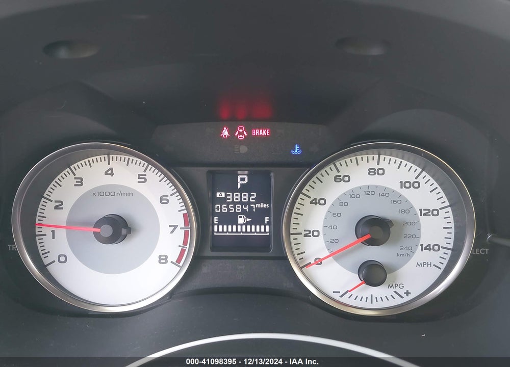 2014 SUBARU IMPREZA 2.0I SPORT LIMITED VIN: JF1GPAR61EH279190