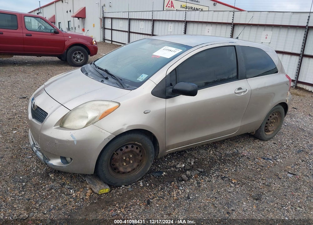 2008 TOYOTA YARIS VIN: JTDJT923085161938