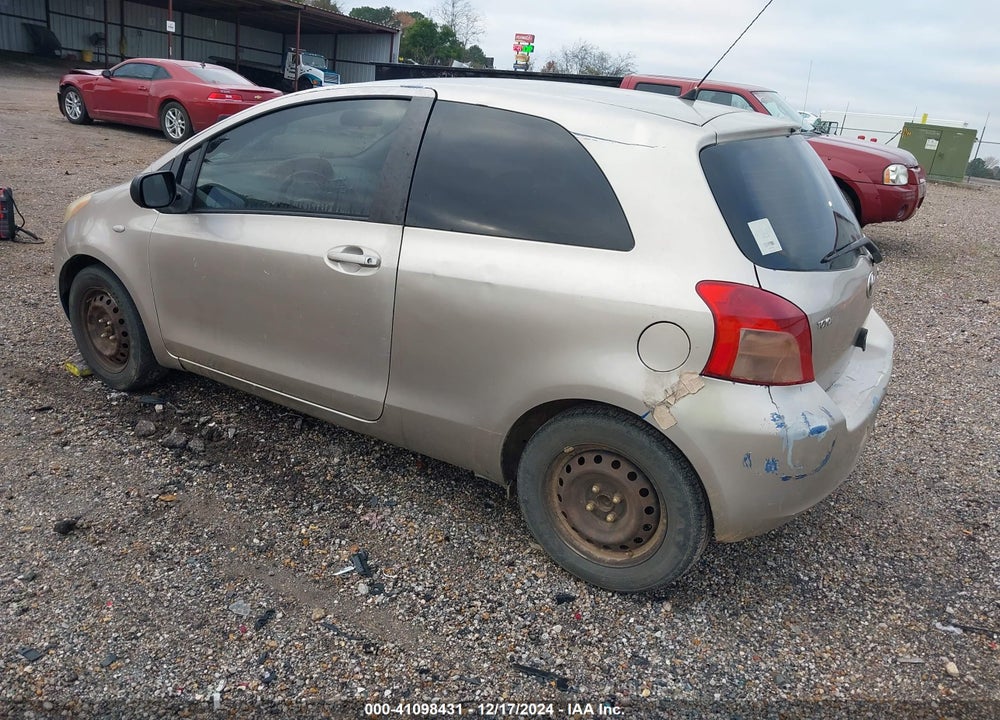 2008 TOYOTA YARIS VIN: JTDJT923085161938