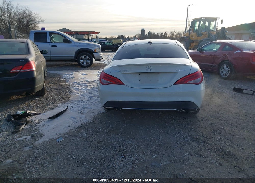 2017 MERCEDES-BENZ CLA 250 4MATIC VIN: WDDSJ4GB6HN486953