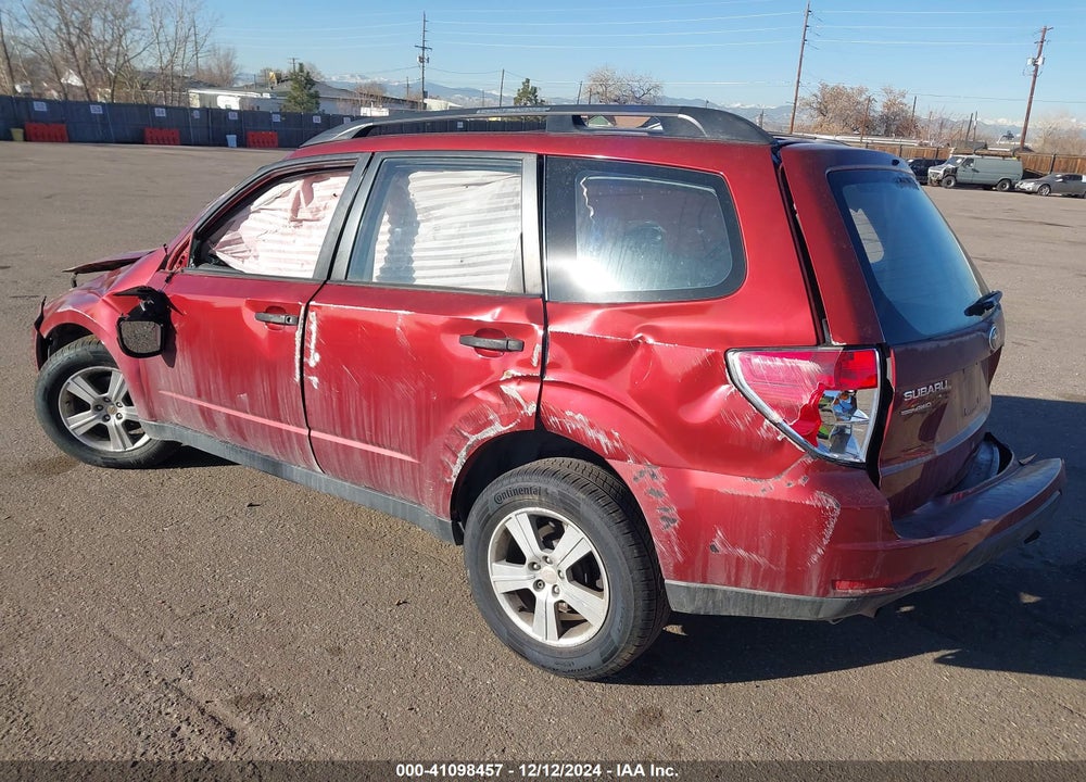 2011 SUBARU FORESTER 2.5X VIN: JF2SHABC3BH721479
