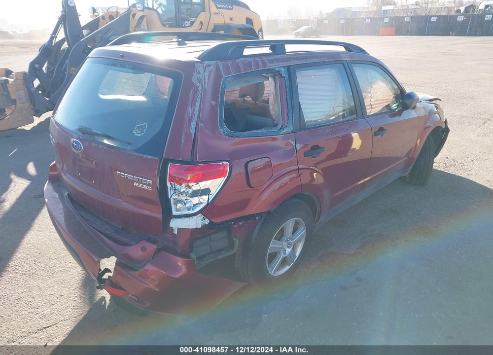 2011 SUBARU FORESTER 2.5X VIN: JF2SHABC3BH721479