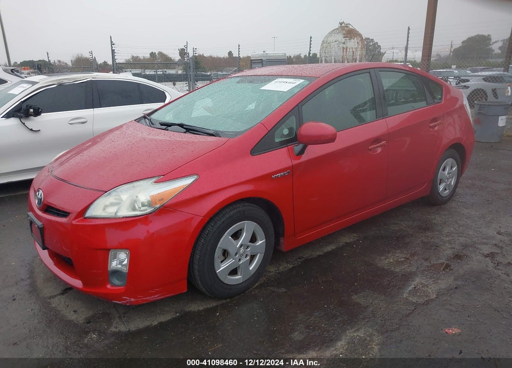 2011 TOYOTA PRIUS TWO VIN: JTDKN3DU0B0288534