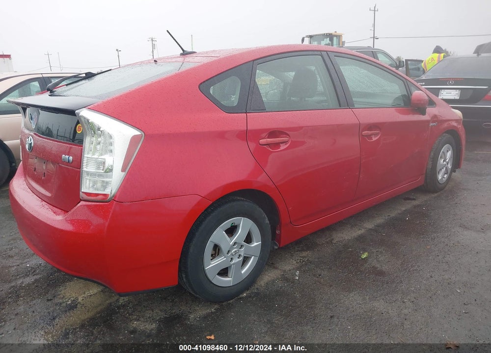 2011 TOYOTA PRIUS TWO VIN: JTDKN3DU0B0288534