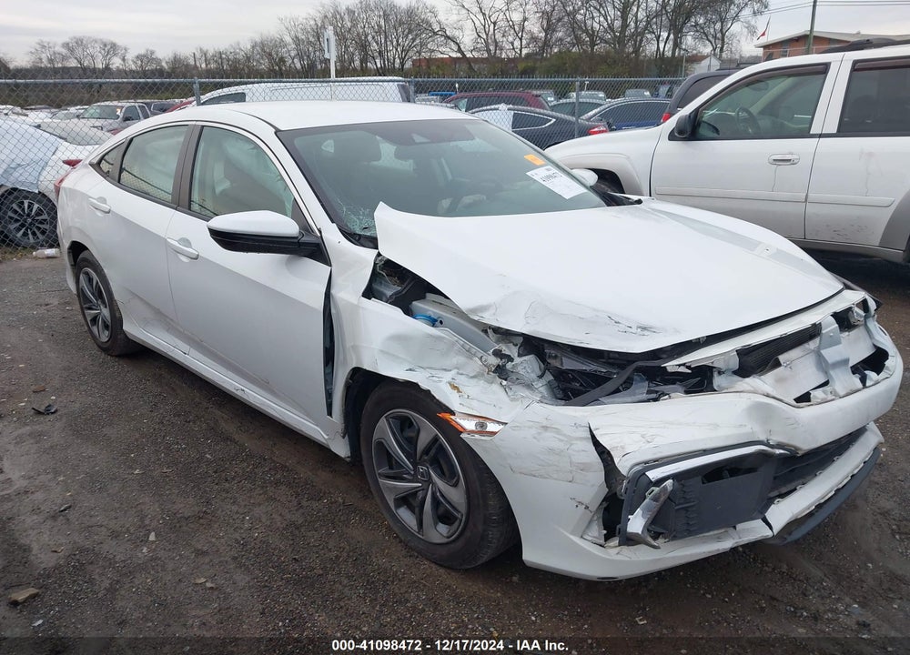 2019 HONDA CIVIC LX VIN: 19XFC2F67KE013993