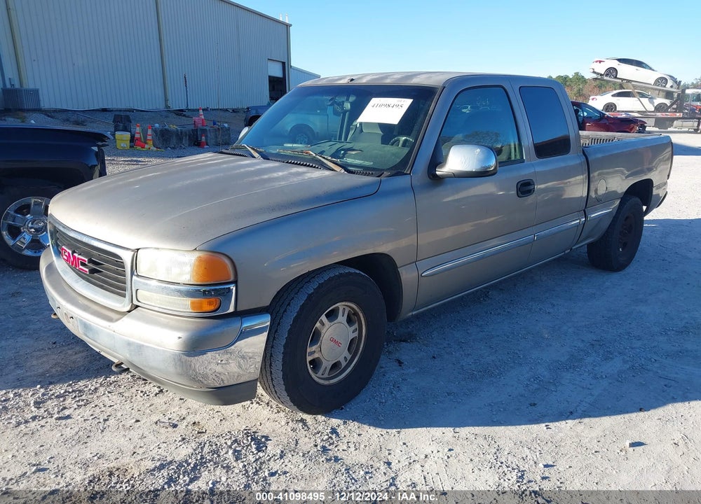 2002 GMC SIERRA 1500 SLE VIN: 2GTEC19V721251249